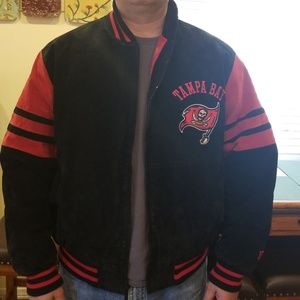 NFL Tampa Buccaneers Suede Jacket